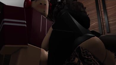 'Two Boys Exploring Their Boundaries on Roblox.'