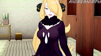 'Pokemon Cynthia's Hardcore Perverted Adventures in the Pokemon League: She Gives You The Price of Winning! ( 18)'