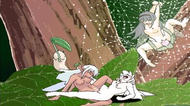 'Montage of Fairies Scissoring - Fairy Fighting Hentai Porn'