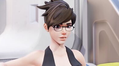 "The Naughty Secretary: Tracer's Day Off in the Office [BDSM] [No Words]"