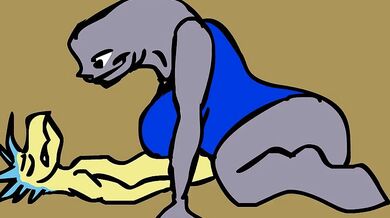 'Big Breasts Boss, Little Brother'