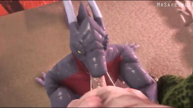 "The Elder Scroats: Reptilian Blowjob with Mr Safety Lion"