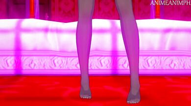 'The Wizards of Fairy Tail - Natsu and Mirajane's Steamy Love Scene'