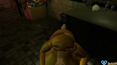 "Riding the Toy Chica: A Hyper POV Hentai Video."