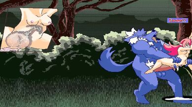 The Werewolf Fucks the Hot Fairy (FairyFighting CALIENTE LOBO VERGON werewolf fucking little fairy)