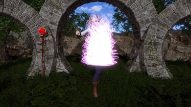 'The seductive dance of the young elf on ancient ruins leaves nothing to the imagination, as she writhes and grinds her way into your heart.'