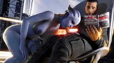 "Commander Shepard and Liara T'soni - Preptime [Nude] [Niisath] [No WM]"