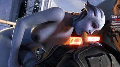 "Commander Shepard and Liara T'soni - Preptime [Nude] [Niisath] [No WM]"