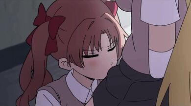 'Busty Girlfriend Kissing While Having A Sexy Fantasy with Her Hot Plus-Size Teacher!'