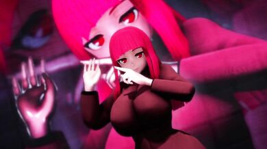 'The Demon of the Gathering Storm - Dekane-chan (Bondage Only) Inverwm (Water and Fire)'