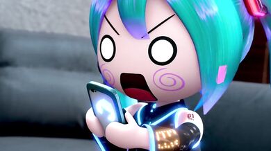'Sexual Tension Rises as Hatsune Miku and Kagamine Rin Meet Up at the Mall! (Uncensored)'