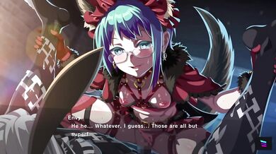 "Alice gets possessed by a wolf during a sexy makeover session, and her friend becomes envious of the transformation."