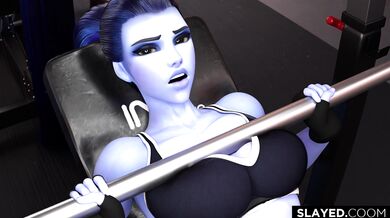 'Free Weights Seduction - Widowmaker (French Sub) [Slayered]'