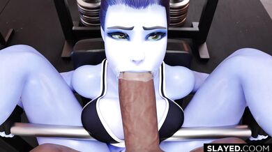 'Free Weights Seduction - Widowmaker (French Sub) [Slayered]'