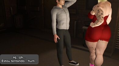 'The office lady and her boss having a FUTA-FUN time together!'