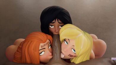 'Busty Housewives in Love with their Personal Trainers'