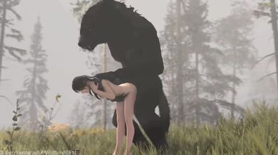 "The Erotic Adventures of Lara Croft: Raped by a Werewolf"