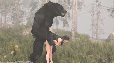 "The Erotic Adventures of Lara Croft: Raped by a Werewolf"