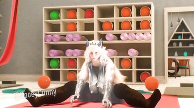 Watch as Barghest puts his BBC through a workout in this hentai porn video!