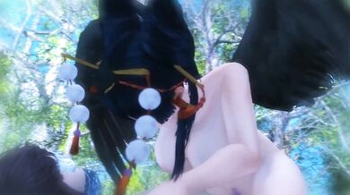 The Naughty Priestess and the Demon Lover Rewritten as: A Sacred Offering to the Dark One, Aided by a Sinful Mistress