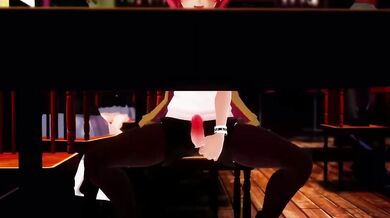 'Futa Slave Challenge in the Cafe: The Dirty Deeds Done Dirt Cheap'