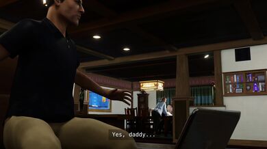 'Mouthwatering MILF Amber gets down on her knees to make a business proposition in savage cabbage.'