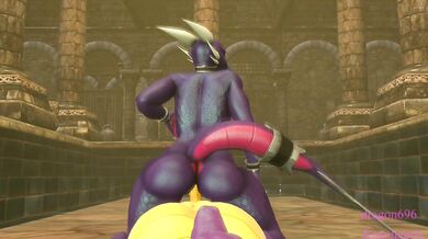 Mommy, Spyro and Cinder's Hot Steamy Love Session!