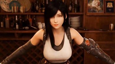 'Sexy Final Fantasy Tifa's Fleshy Lust Compilation'