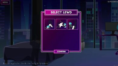 "Midnight Lover: The Nightgamer's Bedtime Adventure"