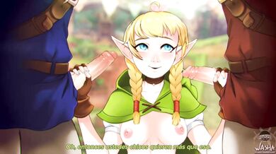 'Linkle the Hentai Princess - No Longer a Farm Girl - Washa sub español'
