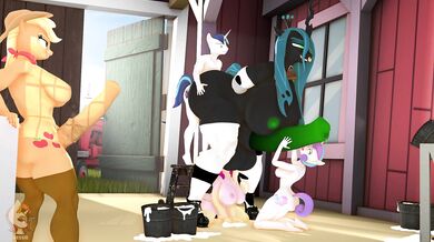 'The Farmhand's Fertile Field: A Hentai Porn Parody'