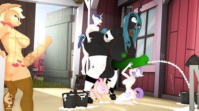 'The Farmhand's Fertile Field: A Hentai Porn Parody'