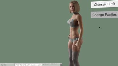 "Dream Girlfriend's Sexy Lingerie Outfit Change"