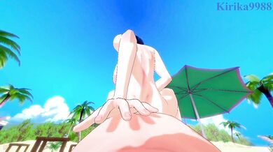 'Naruto and Hinata Hyuga have passionate sex on the beach'