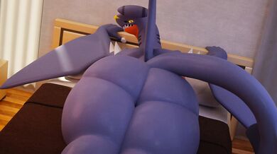 Watch as a sexy Garchomp gets teased by a mysterious trainer in this hot, hentai Zenith741 PORN video!
