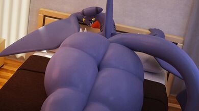 Watch as a sexy Garchomp gets teased by a mysterious trainer in this hot, hentai Zenith741 PORN video!