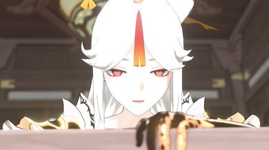 Rewritten as: "Ninja snacks with naked yoga girls"