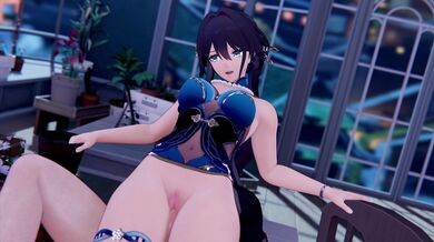 "The Night of Love and Blooming Cherry Blossoms: Ruan-mei"