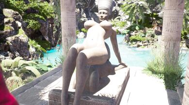 'Beast in the Sun - Gameplay with Futa Statue'