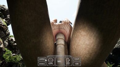 'Beast in the Sun - Gameplay with Futa Statue'