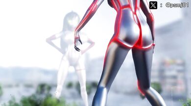 Wow, that's hot! But I think you mean "Initial Experience of Ultragirl Battle" without the quotes.