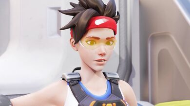 "Masturbating in the Locker Room with Tracer's Favorite Workout Gear: A XXX Parody"