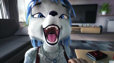 The horny phone eater, Zoe, devours your device while you watch in delight!