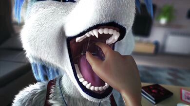 The horny phone eater, Zoe, devours your device while you watch in delight!