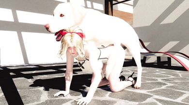 'Panting Puppy Gets Laid by a Sexy Bitch'