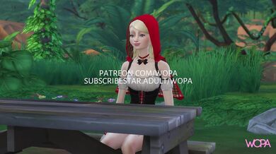 "Little Red Riding Hood and the Hunter in the Middle of the Forest: A Hentai Tale"