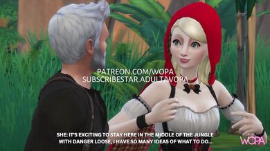 "Little Red Riding Hood and the Hunter in the Middle of the Forest: A Hentai Tale"