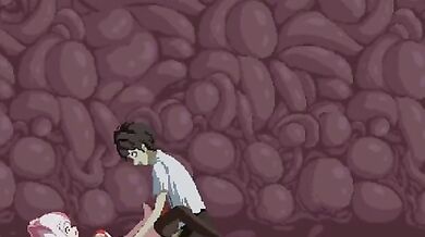 "When Syahata's day went terribly wrong, he found himself trapped in a CG gallery of his own hentai porn."