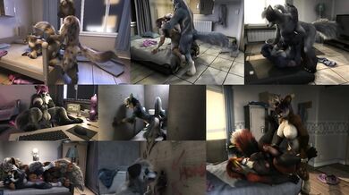 'Mixed-B0w Job: Hot Wall Babes & Collaborative Compilation Sexual Delights'