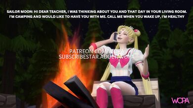 "Sailor Moon gets busted cheating on her boyfriend with Sailor Jupiter and Sailor Mercury! (Hentai Trailer)"